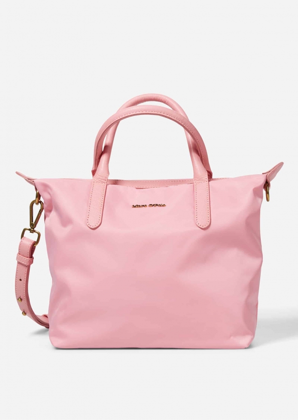 Marc O'Polo Lea Handtasche Umhängetasche pink Polyester vegan