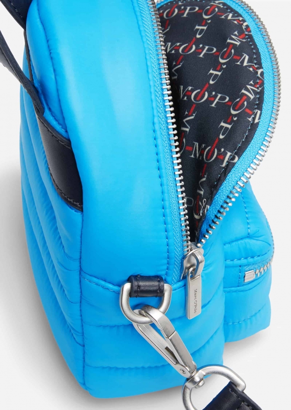 Marc O'Polo Umhängetasche Fine im Rucksack Style - hellblau aqua blue Blau Innen Seite