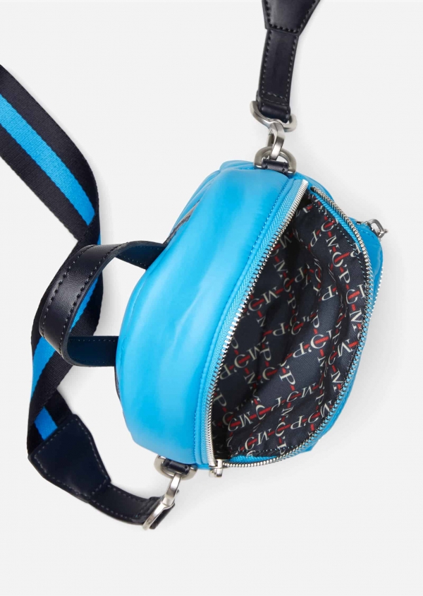 Marc O'Polo Umhängetasche Fine im Rucksack Style - hellblau aqua blue Blau Innen Oben