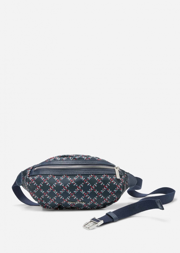 Marc O'Polo Gürteltasche Wibke aus Nylon, mit verstellbarem Umhängegurt mit Logo Print_1_front