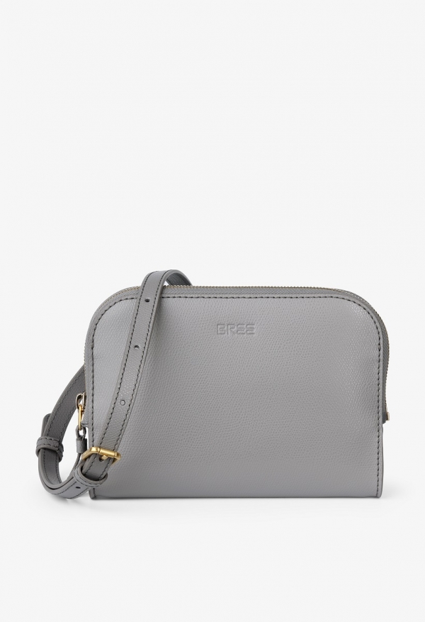 BREE Cambridge 16 Umhängetasche XS Leder december sky grau 305950016_4038671014480_1