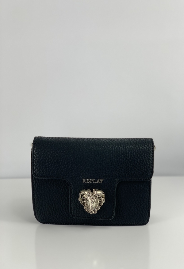REPLAY Crossbody Umhängetasche schwarz_1