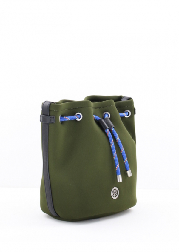 Marc O'Polo Schultertasche SIA,Bucket bag mit verstellbarem Schultergurt, mit Zugband und Magnetverschluss olive_2
