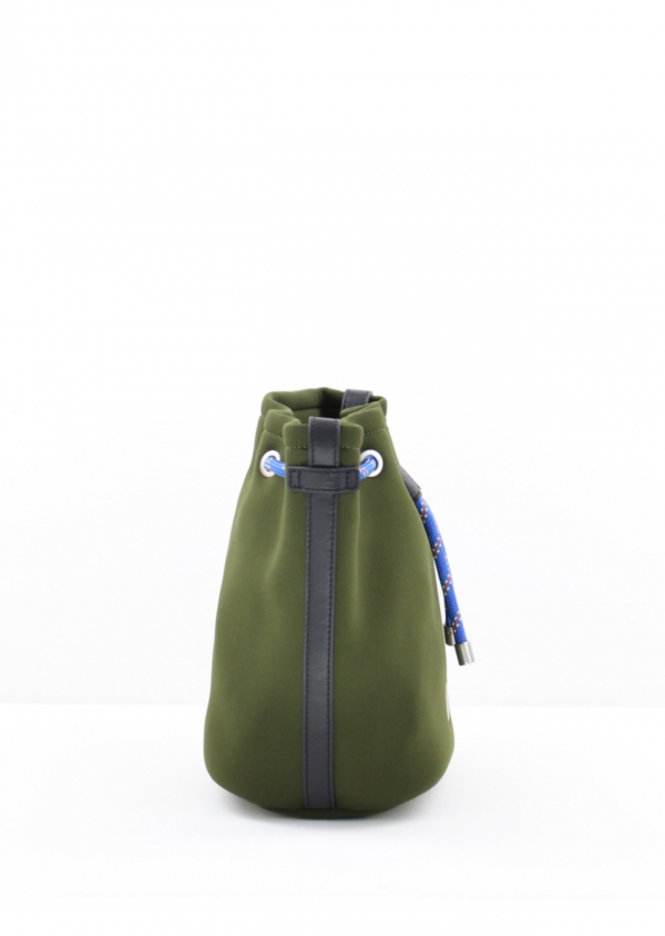 Marc O'Polo Schultertasche SIA,Bucket bag mit verstellbarem Schultergurt, mit Zugband und Magnetverschluss olive_3