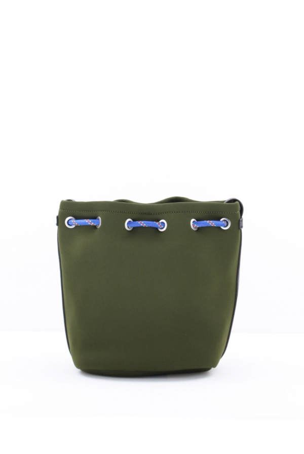 Marc O'Polo Schultertasche SIA,Bucket bag mit verstellbarem Schultergurt, mit Zugband und Magnetverschluss olive_5