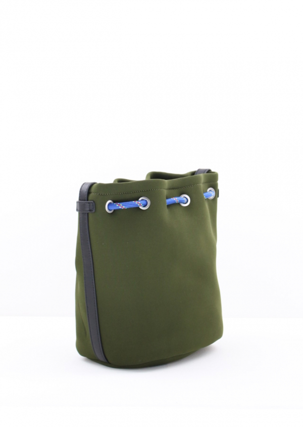 Marc O'Polo Schultertasche SIA,Bucket bag mit verstellbarem Schultergurt, mit Zugband und Magnetverschluss olive_6