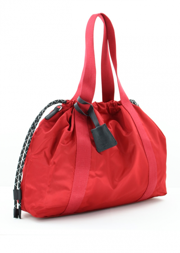 Marc O'Polo Shopper KATRIN, verstellbarer Schulterriemen abnehmbar, Zugband und Magnetverschluss_5_front seite rechts geschlossen