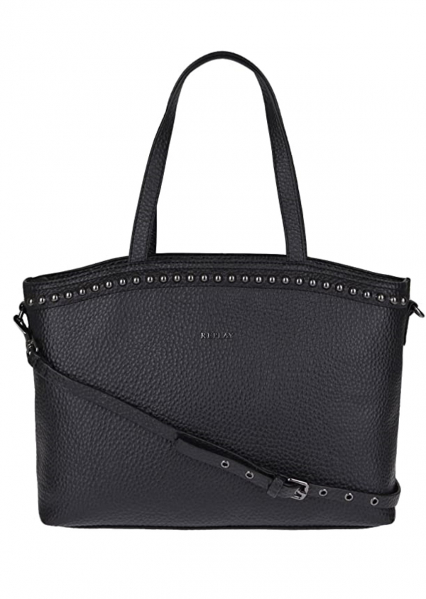 REPLAY Shopper FW3687.000.A0337.098 Kunstleder black schwarz_30